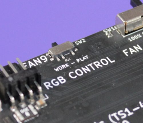 RGB control switch
